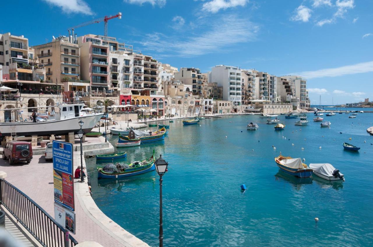 Superlative Apartment With Valletta And Harbour Views Sliema Exterior foto